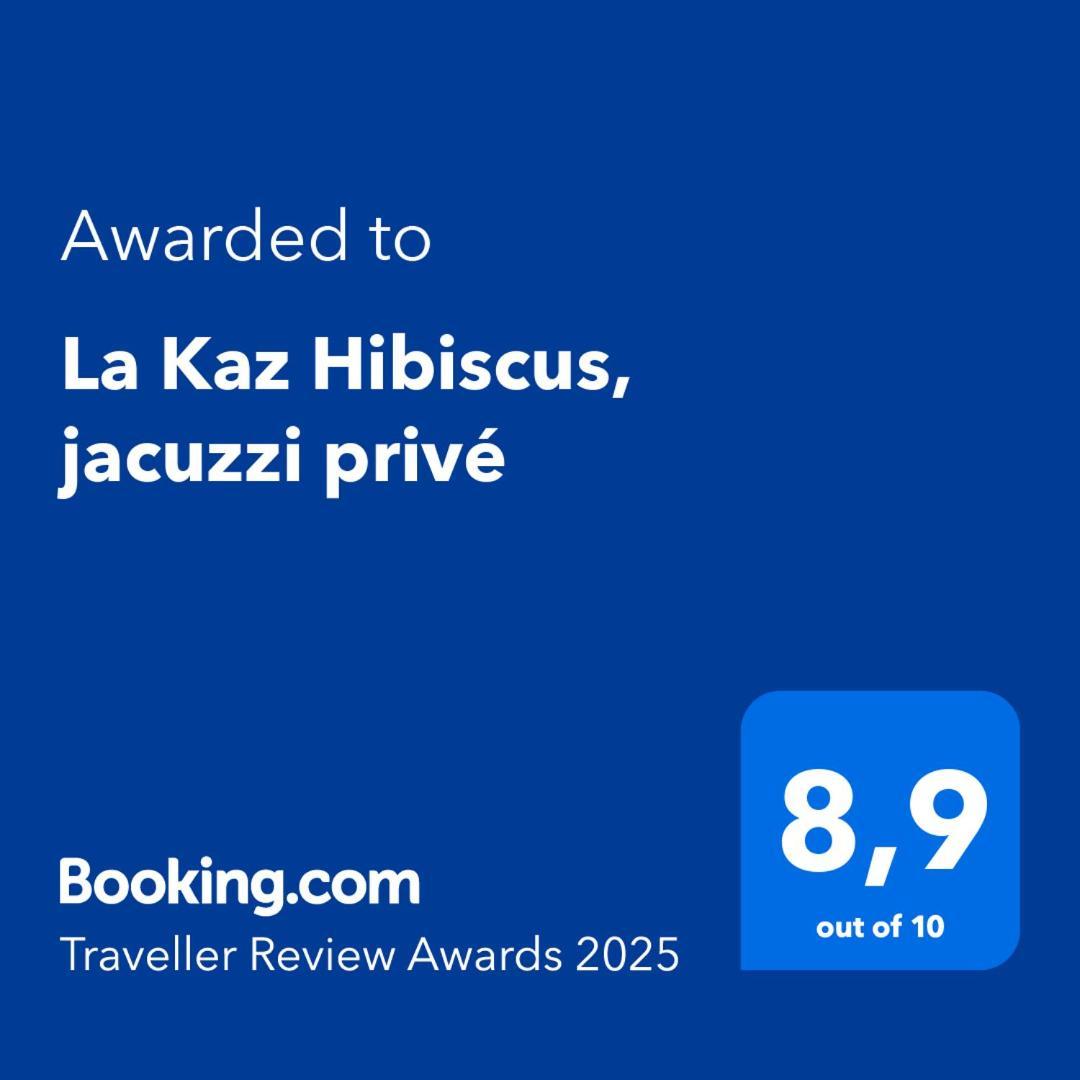 La Kaz Hibiscus, Jacuzzi Prive Villa Льо Тампон Екстериор снимка